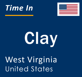 Current local time in Clay, West Virginia, United States