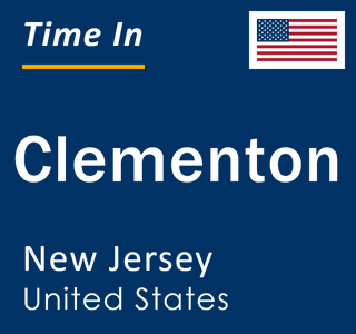 Current local time in Clementon, New Jersey, United States