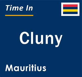 Current local time in Cluny, Mauritius