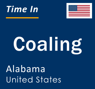 Current local time in Coaling, Alabama, United States