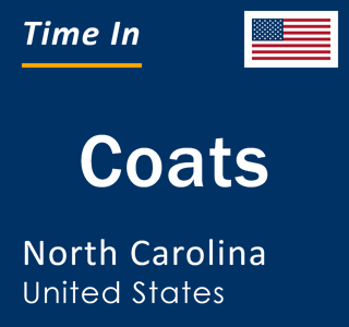 Current local time in Coats, North Carolina, United States