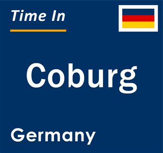 Current local time in Coburg, Germany