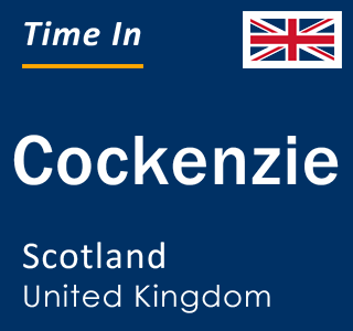 Current local time in Cockenzie, Scotland, United Kingdom