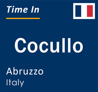 Current local time in Cocullo, Abruzzo, Italy