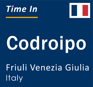 Current local time in Codroipo, Friuli Venezia Giulia, Italy