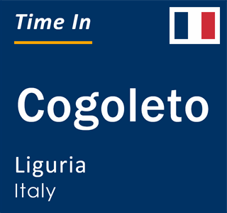 Current local time in Cogoleto, Liguria, Italy