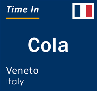 Current local time in Cola, Veneto, Italy