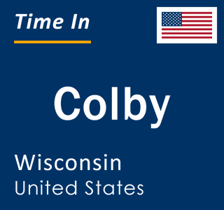 Current local time in Colby, Wisconsin, United States