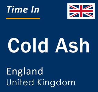 Current local time in Cold Ash, England, United Kingdom