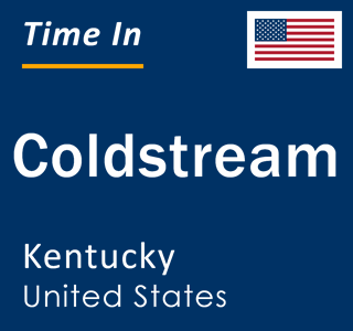 Current local time in Coldstream, Kentucky, United States