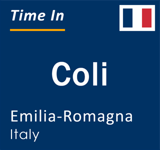 Current local time in Coli, Emilia-Romagna, Italy