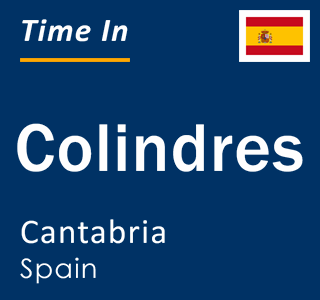 Current local time in Colindres, Cantabria, Spain