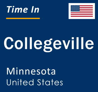 Current local time in Collegeville, Minnesota, United States