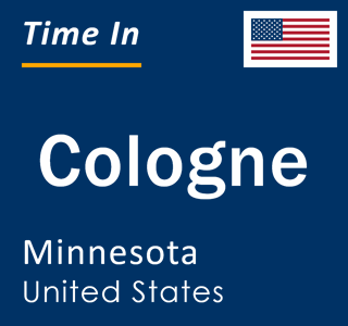 Current local time in Cologne, Minnesota, United States