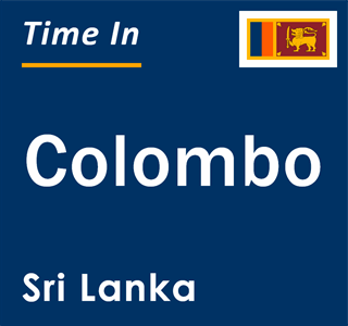 Current local time in Colombo, Sri Lanka