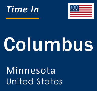 Current local time in Columbus, Minnesota, United States