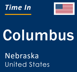 Current local time in Columbus, Nebraska, United States