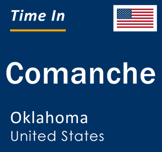 Current local time in Comanche, Oklahoma, United States