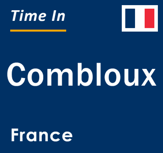 Current local time in Combloux, France