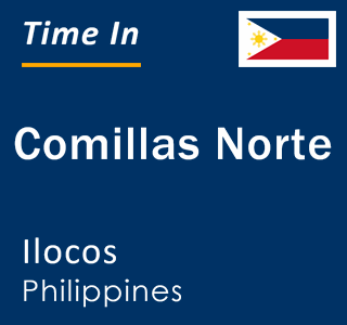 Current local time in Comillas Norte, Ilocos, Philippines