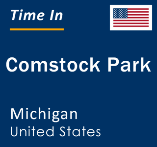 Current local time in Comstock Park, Michigan, United States