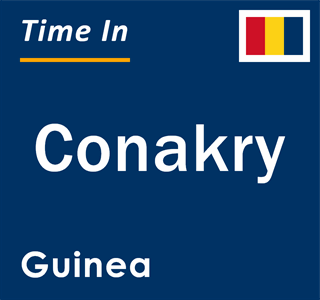 Current local time in Conakry, Guinea