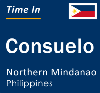 Current local time in Consuelo, Northern Mindanao, Philippines