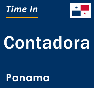 Current local time in Contadora, Panama