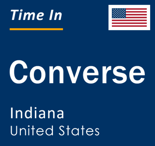 Current local time in Converse, Indiana, United States