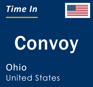 Current local time in Convoy, Ohio, United States