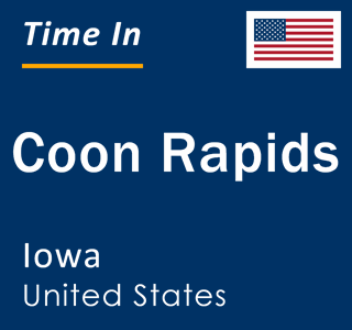 Current local time in Coon Rapids, Iowa, United States