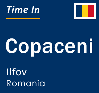 Current local time in Copaceni, Ilfov, Romania