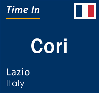 Current local time in Cori, Lazio, Italy