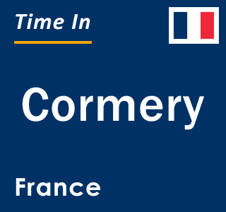 Current local time in Cormery, France