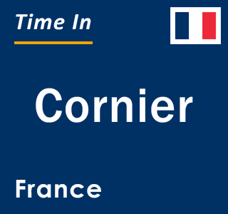 Current local time in Cornier, France