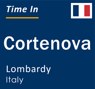 Current local time in Cortenova, Lombardy, Italy