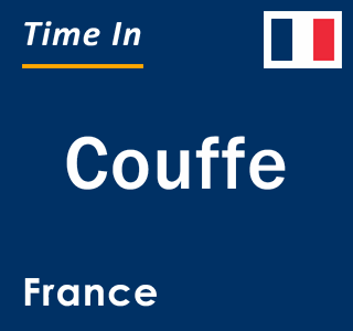 Current local time in Couffe, France