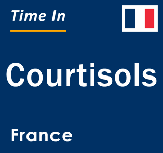 Current local time in Courtisols, France