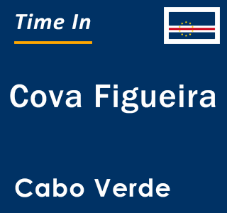 Current local time in Cova Figueira, Cabo Verde