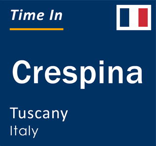 Current local time in Crespina, Tuscany, Italy