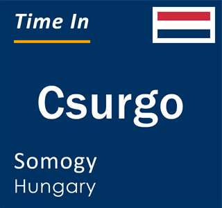 Current local time in Csurgo, Somogy, Hungary