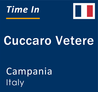 Current local time in Cuccaro Vetere, Campania, Italy