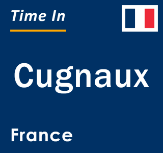 Current local time in Cugnaux, France