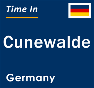 Current local time in Cunewalde, Germany