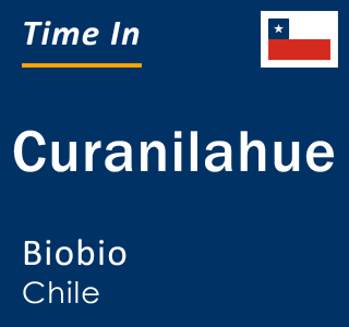 Current local time in Curanilahue, Biobio, Chile