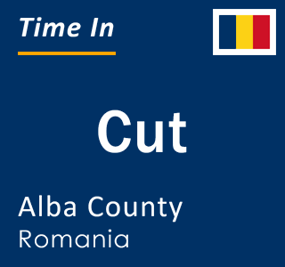 Current local time in Cut, Alba County, Romania