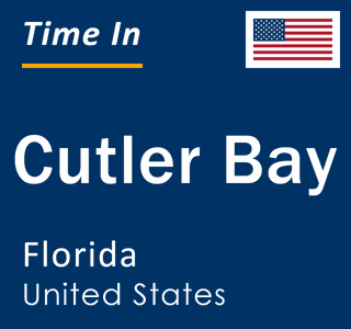 Current local time in Cutler Bay, Florida, United States