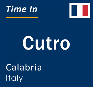 Current local time in Cutro, Calabria, Italy