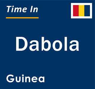 Current local time in Dabola, Guinea