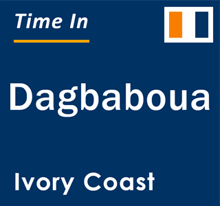 Current local time in Dagbaboua, Ivory Coast